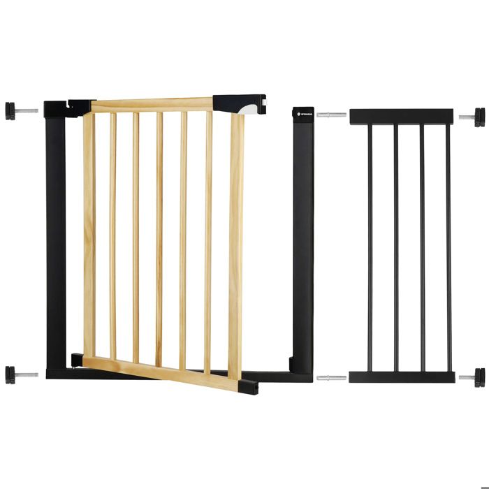 Springos® Barrière de Sécurité Bébé - Escaliers, Portes 75-110 cm