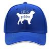 Outdoor Mountaineering Casual Puppy Print Hip Hop Hat Curved Brim Retro Sports Running Hat Hat Versa Sandwich Baseball Cap