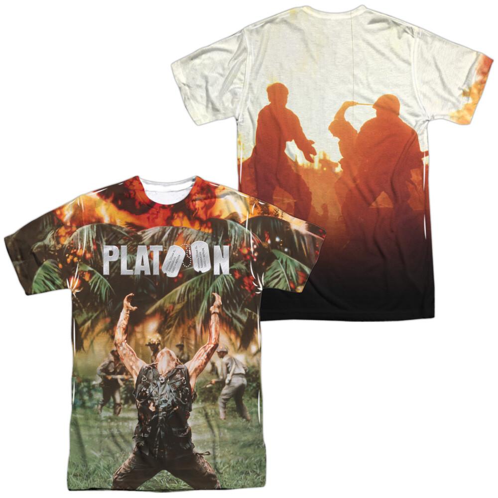 Platoon  Key Art  Dye Sublimation T-Shirt Unisex T-Shirt XXXXL