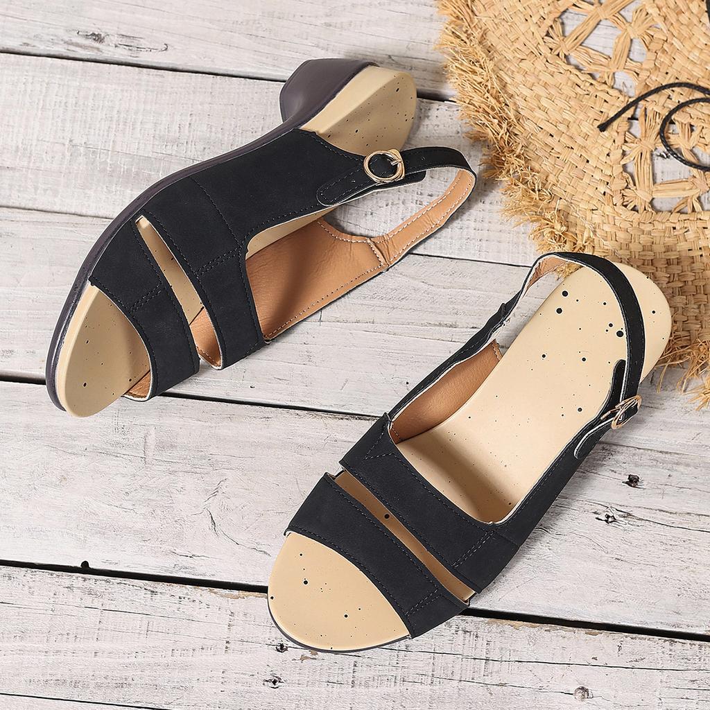 Fashion Women Lightweight Slip on Trend Sandals Women Elegant Designer Shoes Comfortable High Heels Sandals 2025 New Shoes for Women