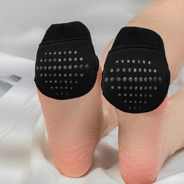 1 Pair Sheer Mesh Forefoot Pad for Women High Heel Half Insoles Socks Toe Insert