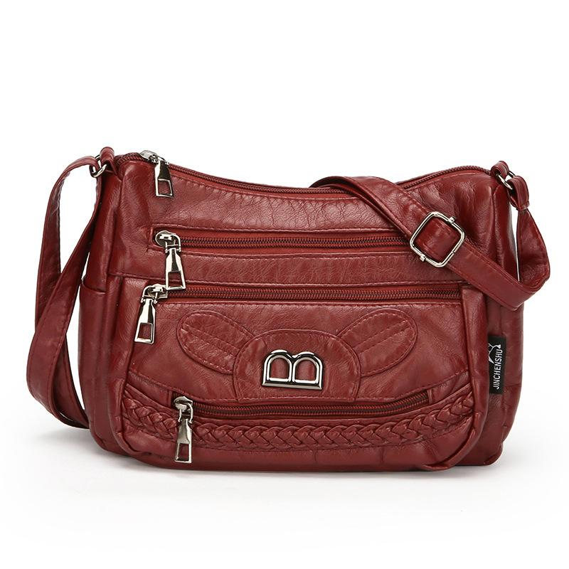 Single Shoulder Multi Compartment Large Capacity Crossbody Bag