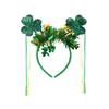 StPatricks Day HairHoop for Irish National Day Celebration Glittering Powder Headband for Theme Party Festival Gathering