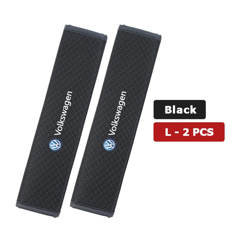 137Car Safety Seat Belt Harness Shoulder Adjuster Pad Cushion For Volkswagen Scirocco Jetta Beetle Golf 4 5 6 Passat Polo B5 B6