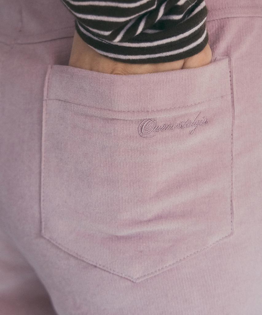 Aueonoseuteljia Twin Flap Corduroy Pants_Vintage Pink(O25-Pt15)