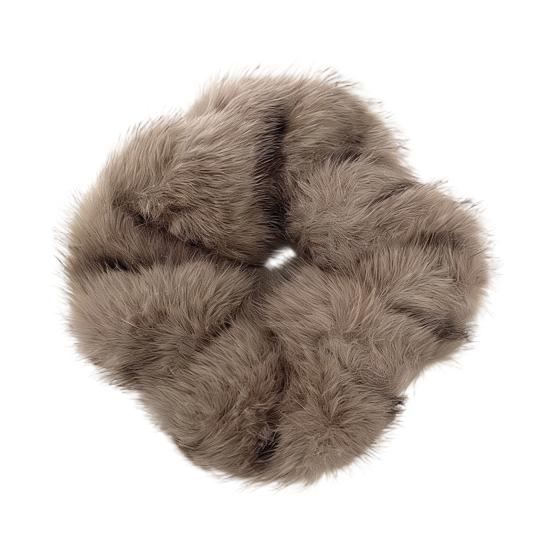 Yousheng Women Hair Rope Large Size Plush Hair Scrunchies Comfortable Fit No Pulling Warm Hair Band Hair Accessories