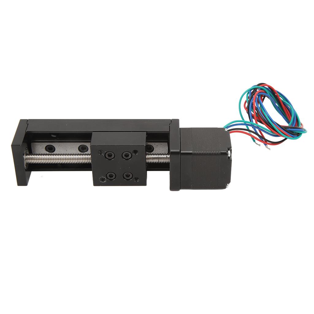 Mini Linearführungsschlitten Aktuator Schrittmotor Bewegungstisch 50mm Hub DIY CNC-Frästeile
