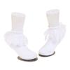 Stylish 3D Lace Trim White Princess Socks - Breathable, Comfortable Children's Design