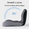 L-Shaped Integrated Seat Cushion Memory Foam Cushion with Lumbar Support Back And Seat Cushion for Tailbone Pain Relief