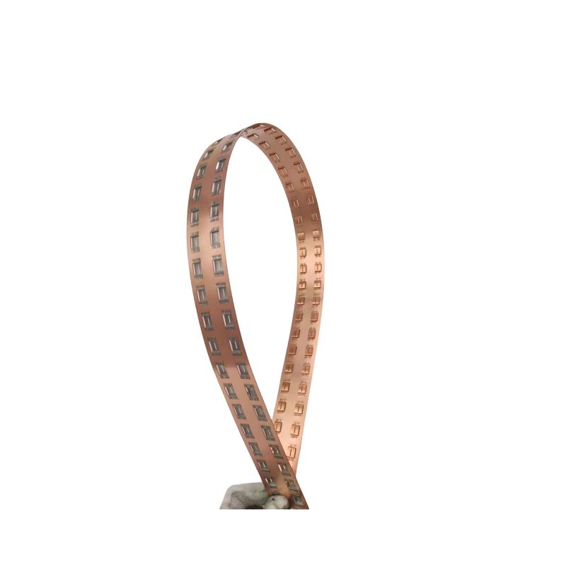 Copper Busbar 21700 1P2P Copper Strip 18650 Cells Straight Sort Dislocation Sort Power Battery Connection Busbar 0.3MM 2PCS