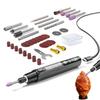 Cordless Rotary Tool 6 Speed Rechargeable Carving Pen Hand Tool With Light For Jewelry Making Handcrafting Model Restoration