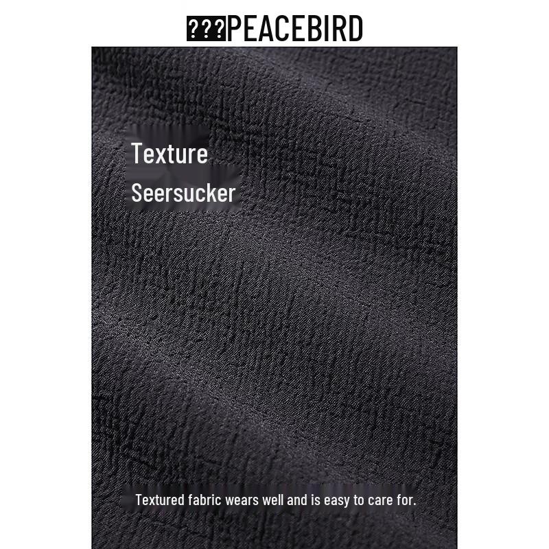 PEACEBIRD Men's Spring Straight-Leg Casual Trousers