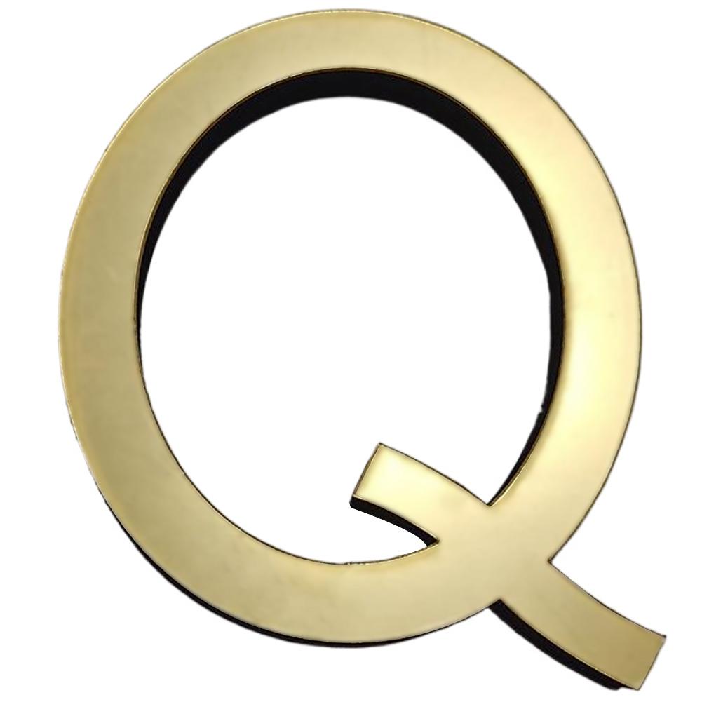 Gold English Letters Wall Stickers Wall Art Alphabet 10CM 3D Acrylic Mirror+EVA Numbers Ornaments DIY Wall Decals for Home Decor