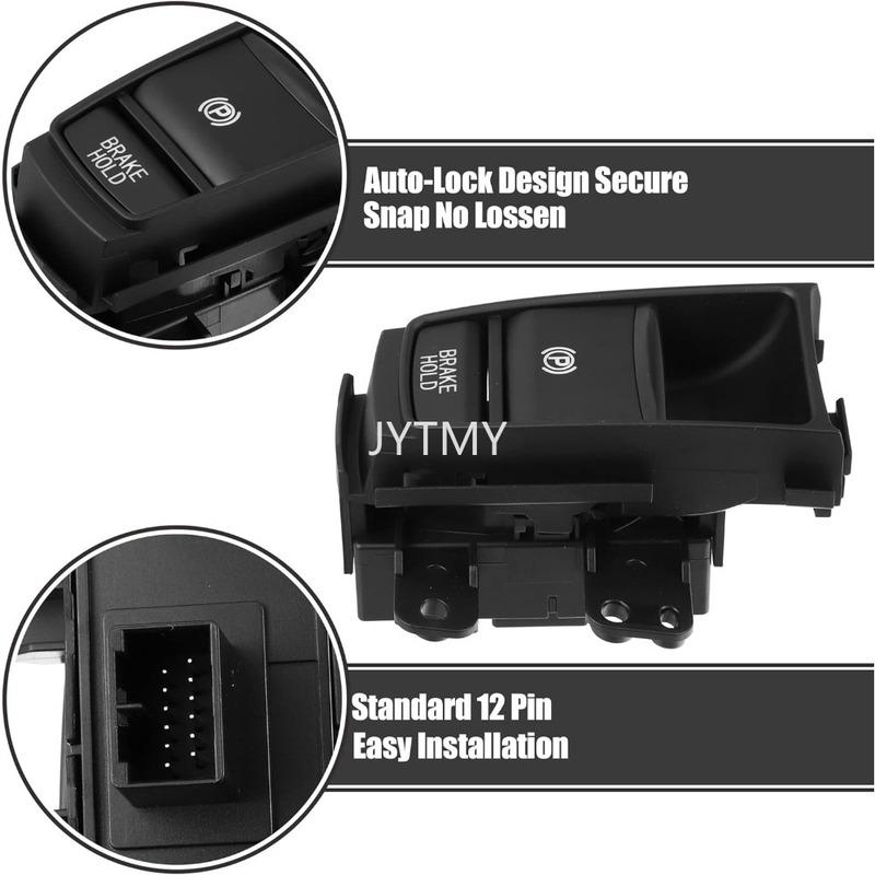 Car Accessories for Honda HR-V XR-V VEZEL 2015- Electronic Automatic Hand Brake Button Parking Brake Switch 35355-T7A-J01