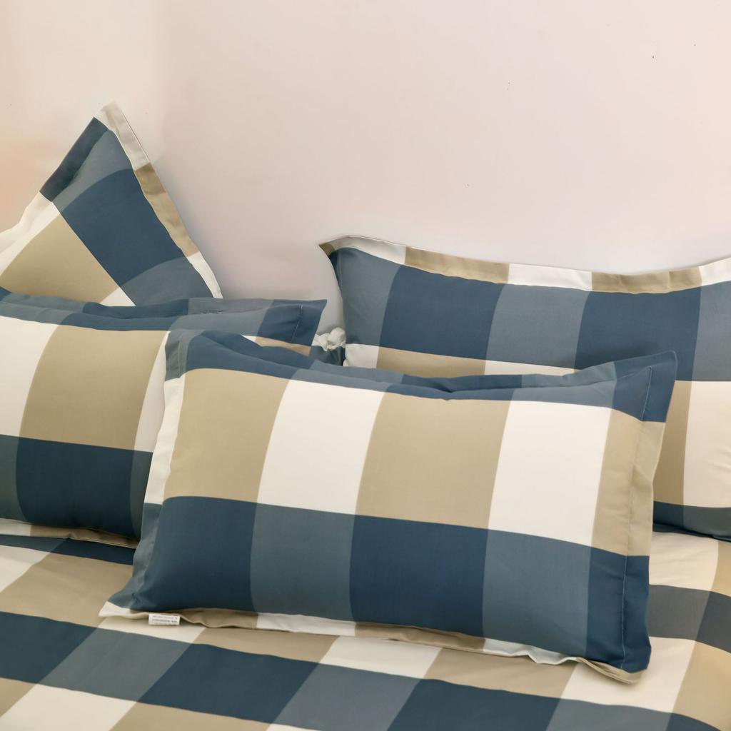 2PC Polyester Kissenbezug Bequemer Kissenbezug für Bett Kissenbezüge mit Blumendruck 48x74cm Kissenbezug Dekoration Zuhause