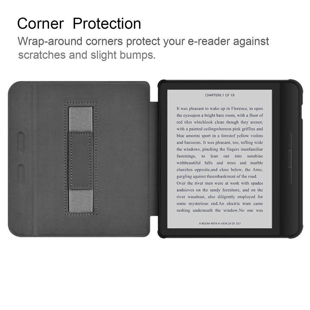 7 inch Smart Magnetic Case Hand Support Protective Shell for Rakuten KOBO Libra Colour 2024