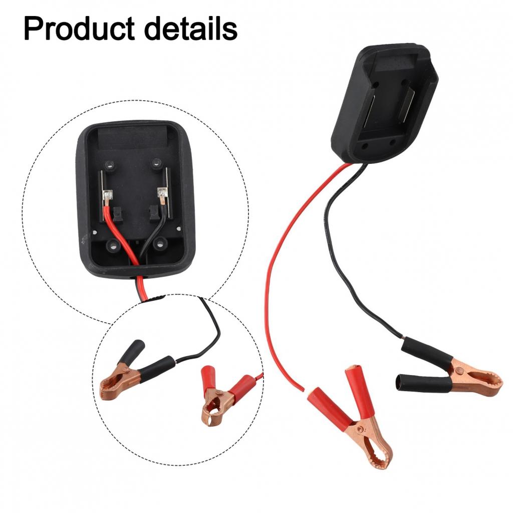 Battery Adapter Connector Terminal Block Booster Battery Cables