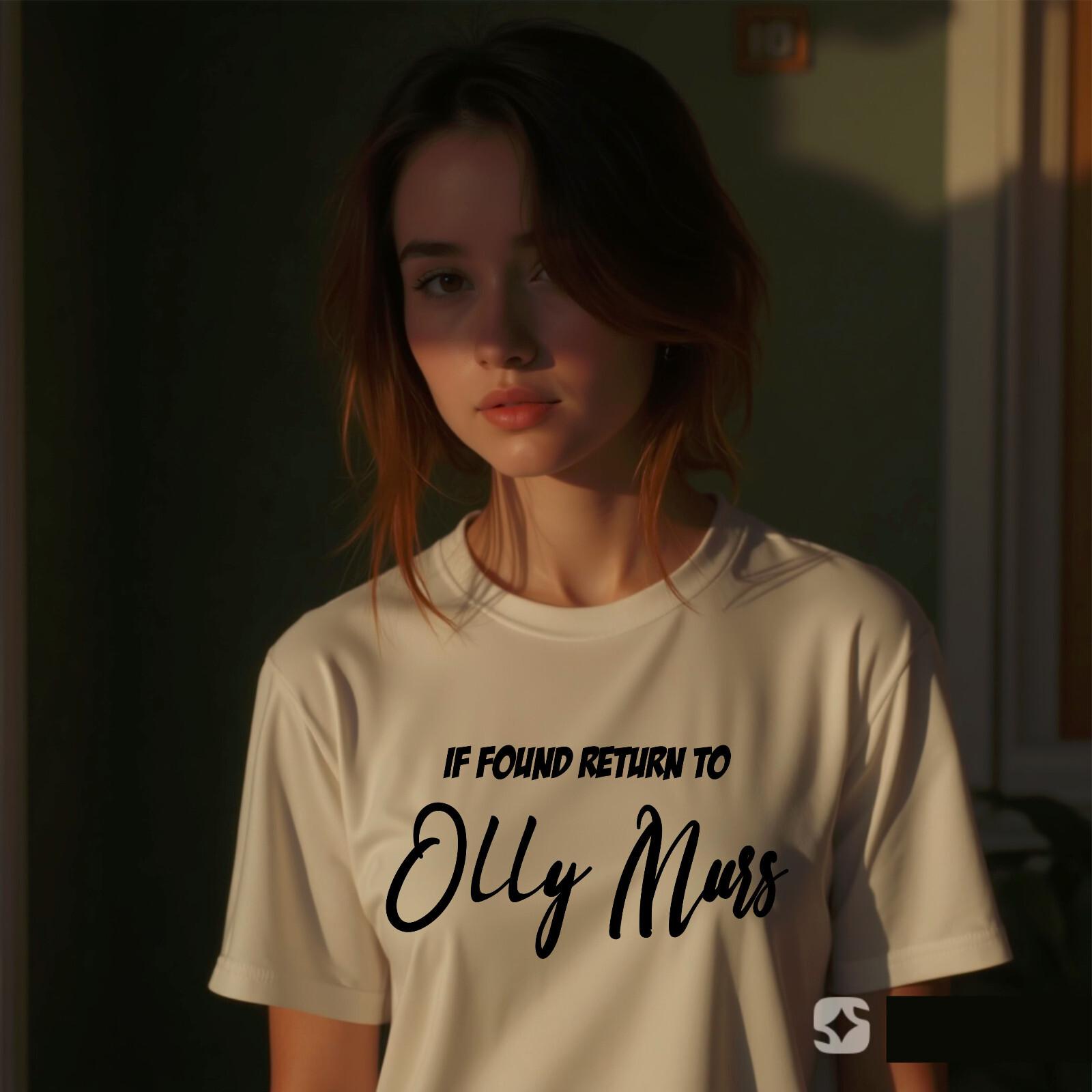 If Found Return To Olly Murs T-Shirt Marry Me Tour Unisex Lady Fit Tee XL