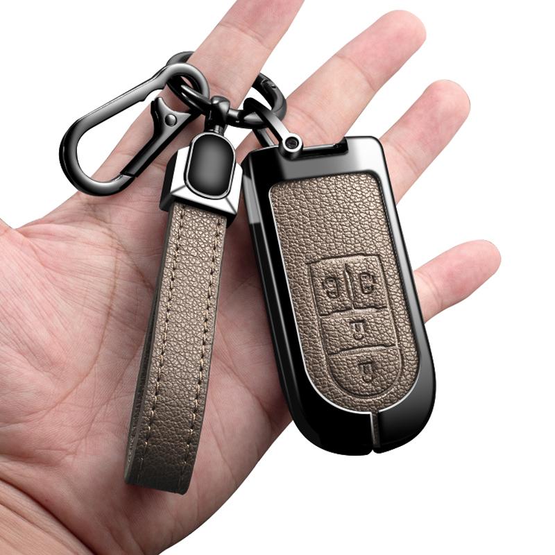 Styling Mouldings Zinc Alloy Car Key Case Cover Holder For Toyota Rush Passo Pixis Joy Epoch Daihatsu Tanto LA600S Moovecanvas L