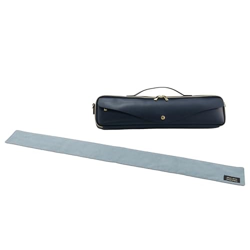 Pearl Flute X Legato Largo Collaboration Flute Case Cover #Navy, for C and H Foot Joints, Includes Flute Mat, LL-FLCH3#NV