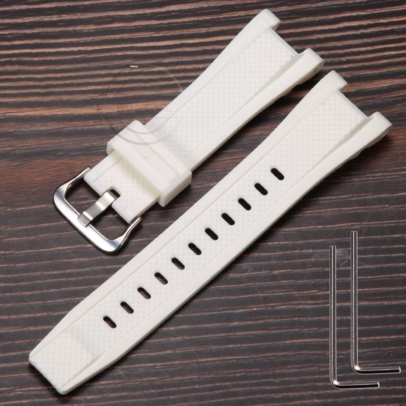 Resin Strap Watch Accessories for Casio GST-210 GST-S130 S110 S100 W130L W100 W110 Men's Waterproof Band Stainless Steel Loop