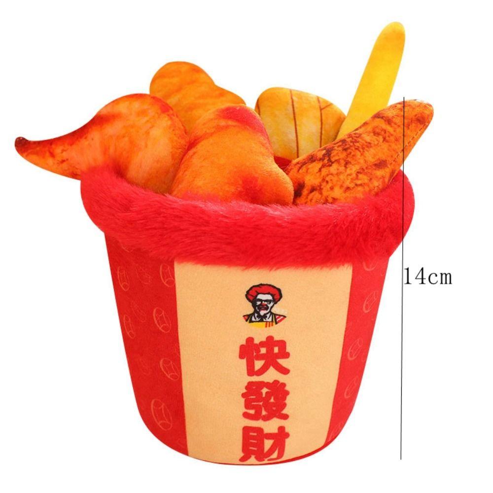 Meatballs Stuffed Plush Plants Pretend Cooking Hot Pot Skewers Stuffed Toys Birthday Gifts