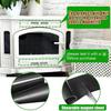 24TE Fireplace Draft Stopper 2pcs/set Easy to Use Protective Shield for Flower Powder Dust Stain Stopping