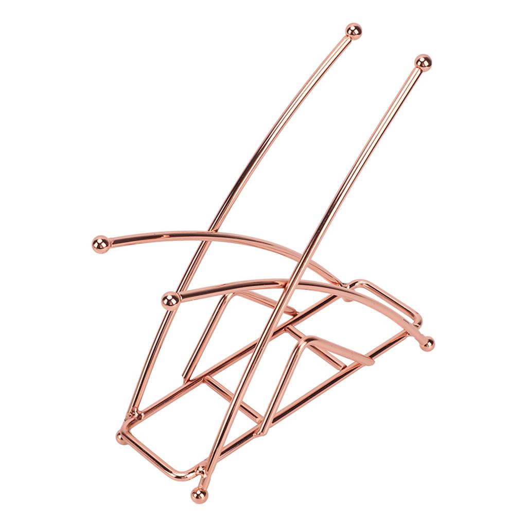 Napkin Holder Fashion Elegant Thickened X Shaped Hotel Table Napkin Holder Wrought Iron Vertical Tissue Holder