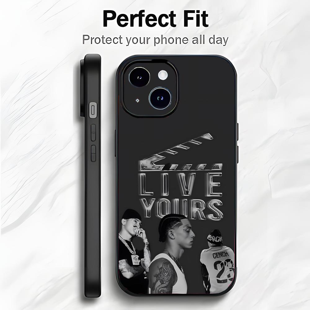 British Stylish Rapper C-Central Cee Phone Case Phone Case Soft Packaging Lightweight For iPhone17 16 15 14 13ProMax