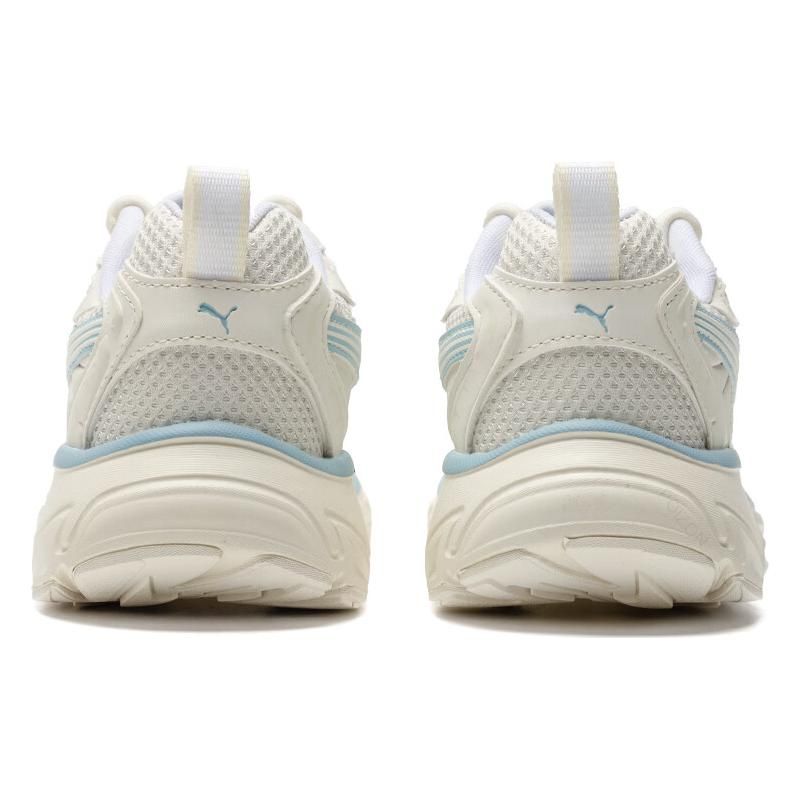 Puma Morphic Siatkowa Tkanina Skóra Syntetyczna Buty dla Pary Amortyzujące Odporne na Ścieranie Oddychające Niskie Codzienne Buty Unisex Trampki Białe 392983-04