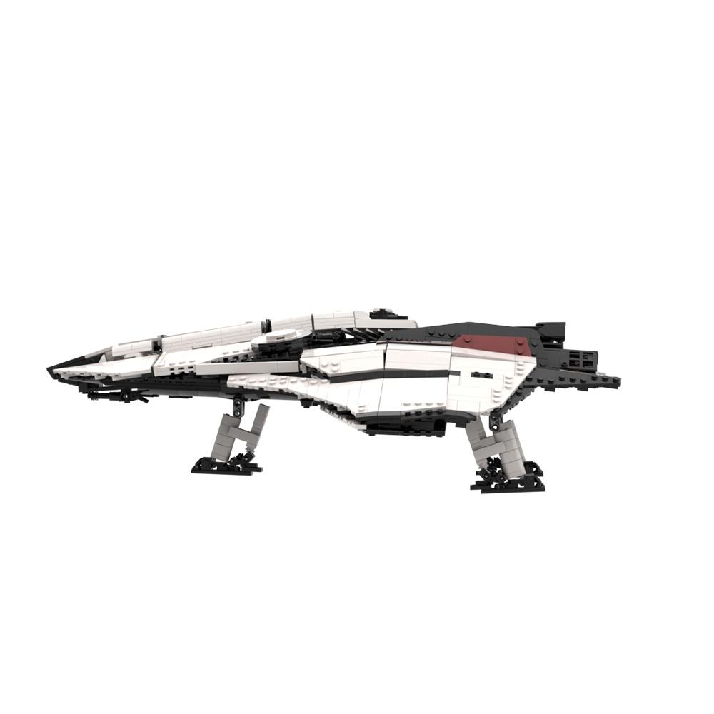 Non-Toxic Gobricks Moc Space Citizen Crusader Mercury Ships Bricks Model Interstellar Transport Spaceship Spacecraft Building Blcoks Toys