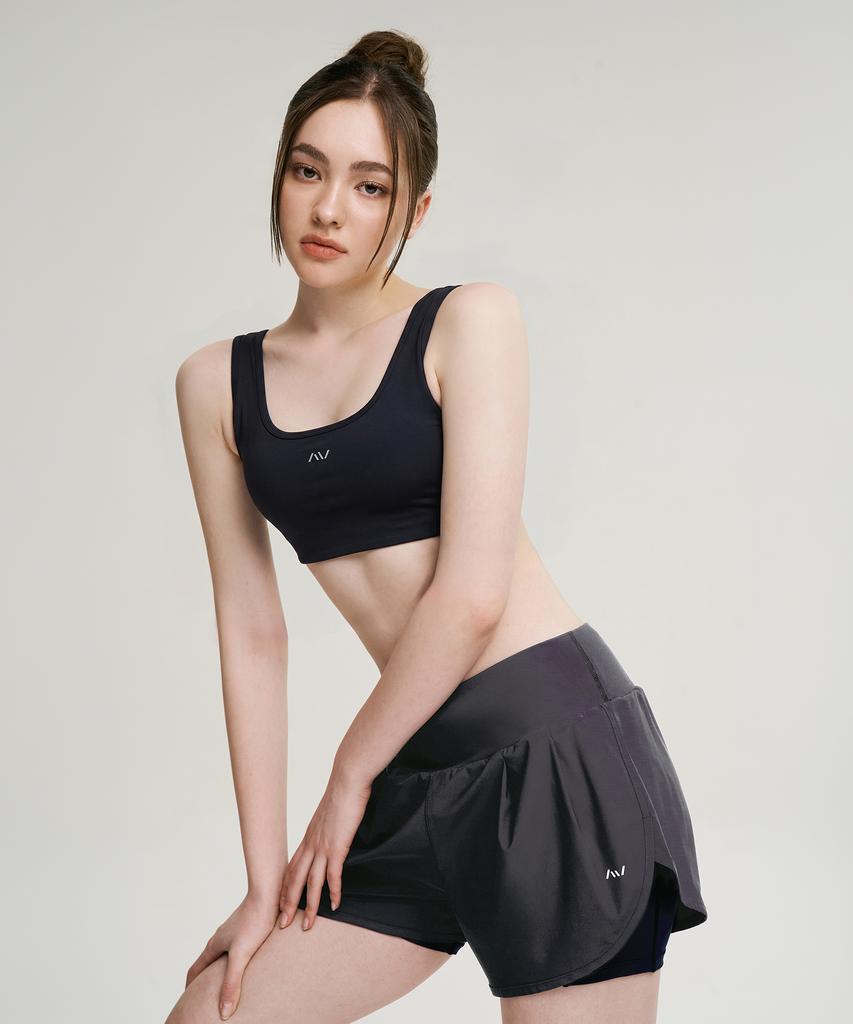 Leijibi Air Cooling Running Shorts Performance 2-In-1 Leggings Shorts M (3 Colors)