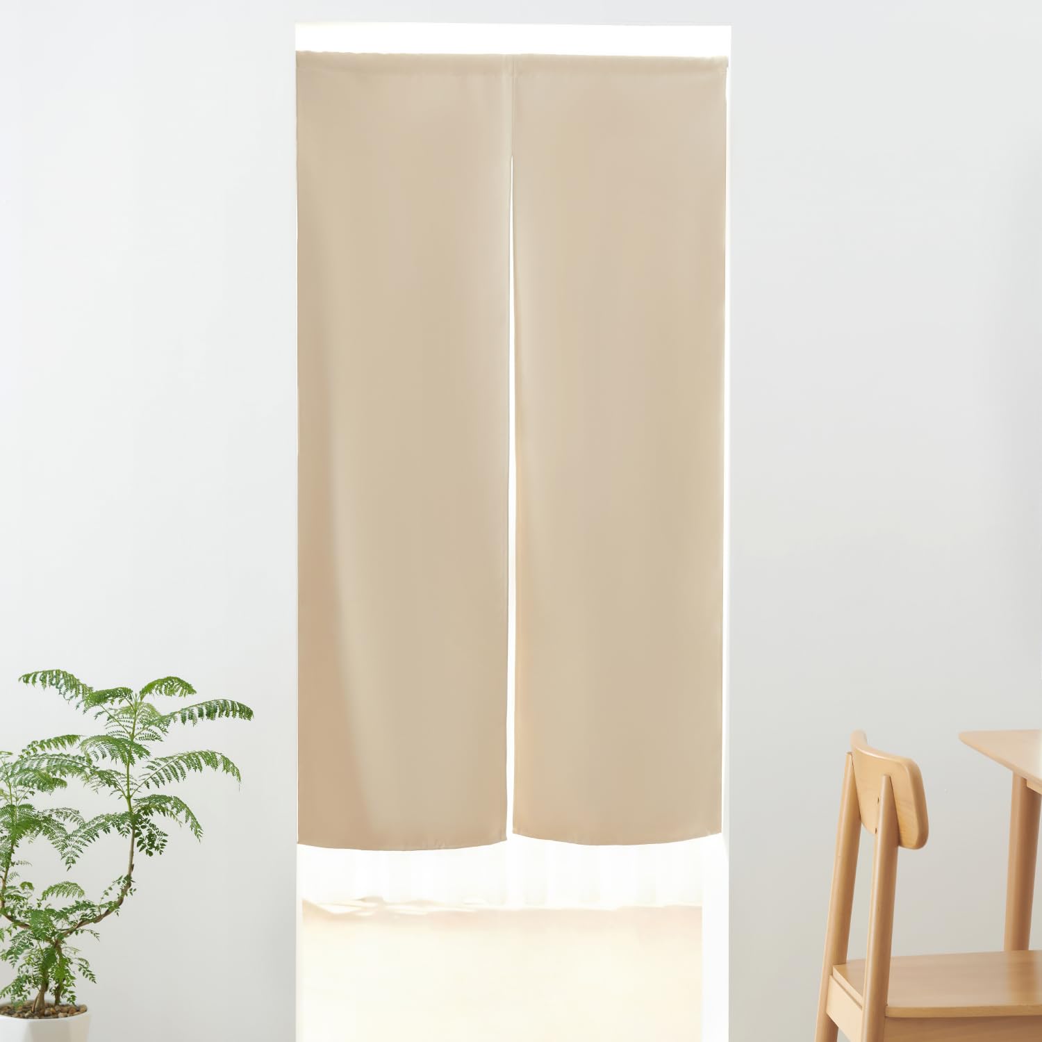 

Kumori Blackout Noren Curtain light Partition Heat Energy Privacy Door Living Shoji Japanese Restaurant wide x 90cm 1 (99.99% blocking), Curtain,