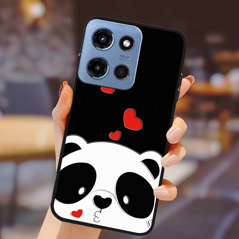 For Motorola G 5G 2025 Phone Case Bumper Soft TPU Silicone Back Cover 3D Flower Emboss Shell For Motorola Moto G 5G Fundas Coque
