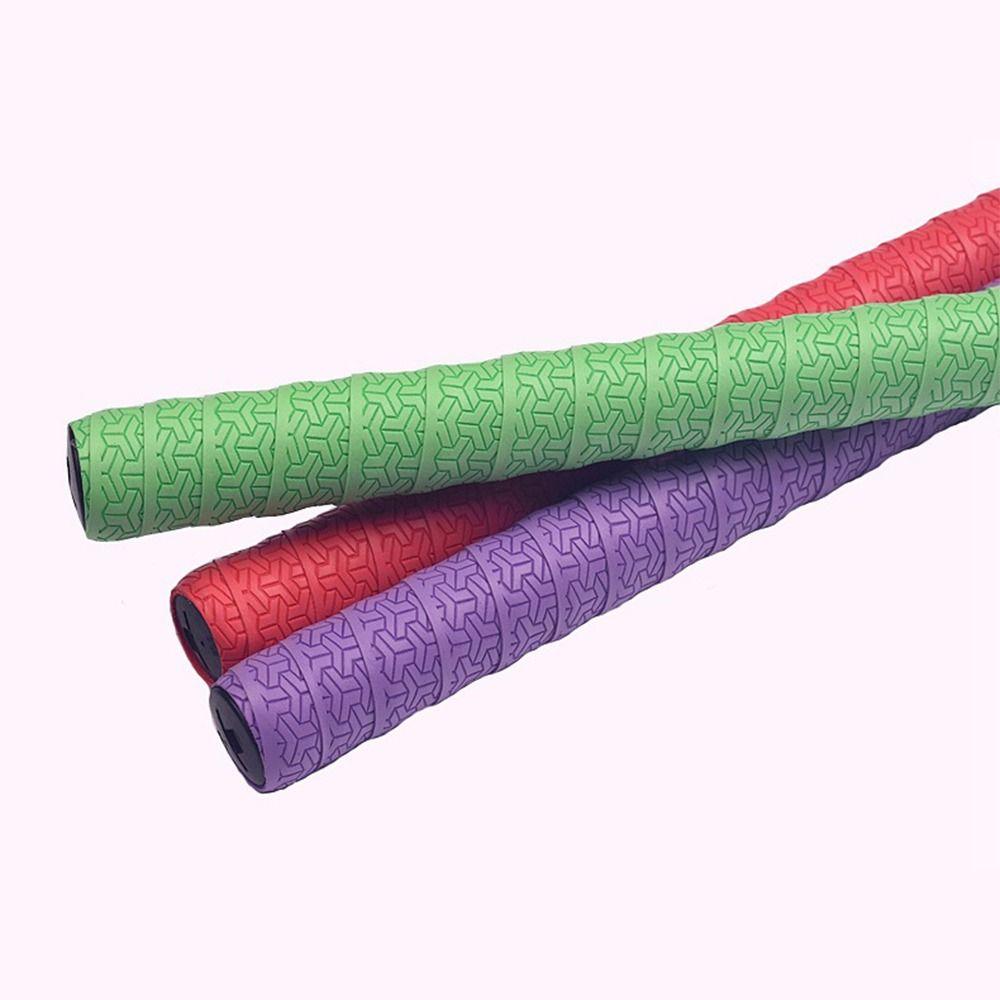 Anti Slip Texture Badminton Handle Wrap Tape PU Fishing Rod Handle Wrap  Angling Equipment