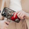 Lovely cat cute Magnetic Phone Case For APPLE iPhone 17 Air 16 14 13 12 Pro Max 15 Plus Wireless Charge With MagSafe Cover