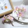 Handmade Five-Prong Plum Flower Wedding Hairpin Arrangement