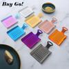 1PC Ginger Grater Wasabi Grater Crusher Stainless Steel Garlic Grinder Kitchen Fruit Presser Vegetables Ginger Grinding Tool