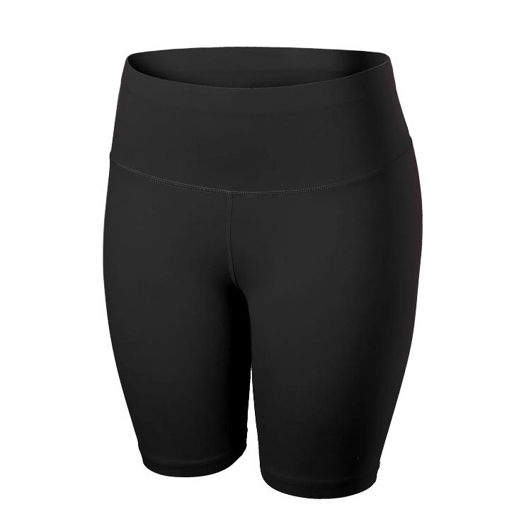 

14 цветов 2025 сексуальные спортивные шорты женские обтягивающие эластичные шорты с высокой талией однотонные шорты красивые кокетливые упражнения XL чёрный