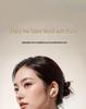 2025 Semi-In-Ear Bluetooth Headphones: High-Quality Sound, Long Battery Life, Perfect for Running, Men & Women.