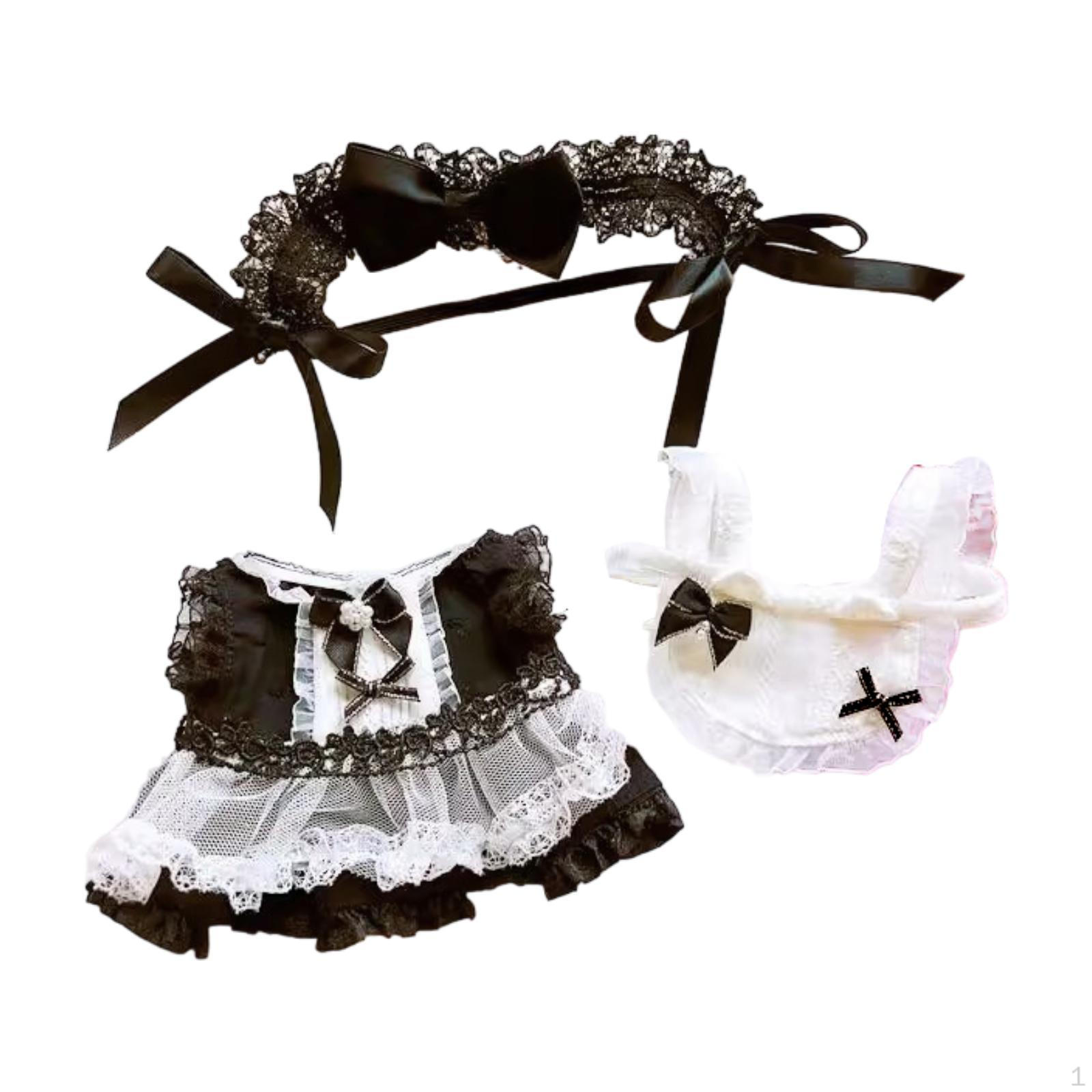 

Adorable Plush Doll Dress- for 20cm Doll