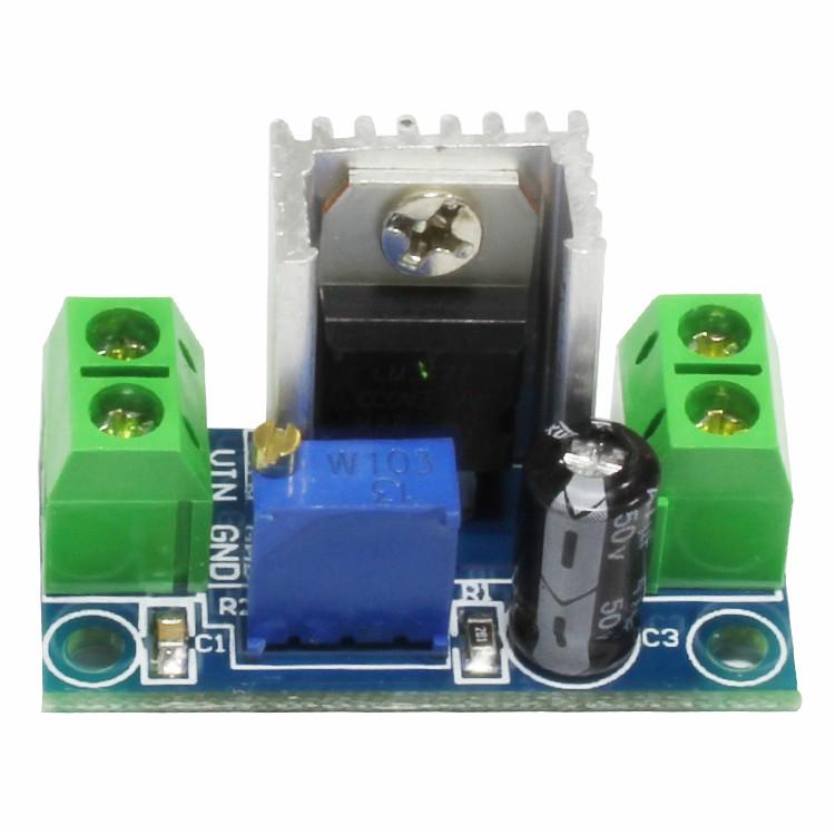

LM317 DC-DC Converter Buck Circuit Board 10*10*2 білий