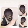 Hair Ties Synthetic Hair Bun Korean Style Scrunchie Chignon Ball Head Wig  for Women