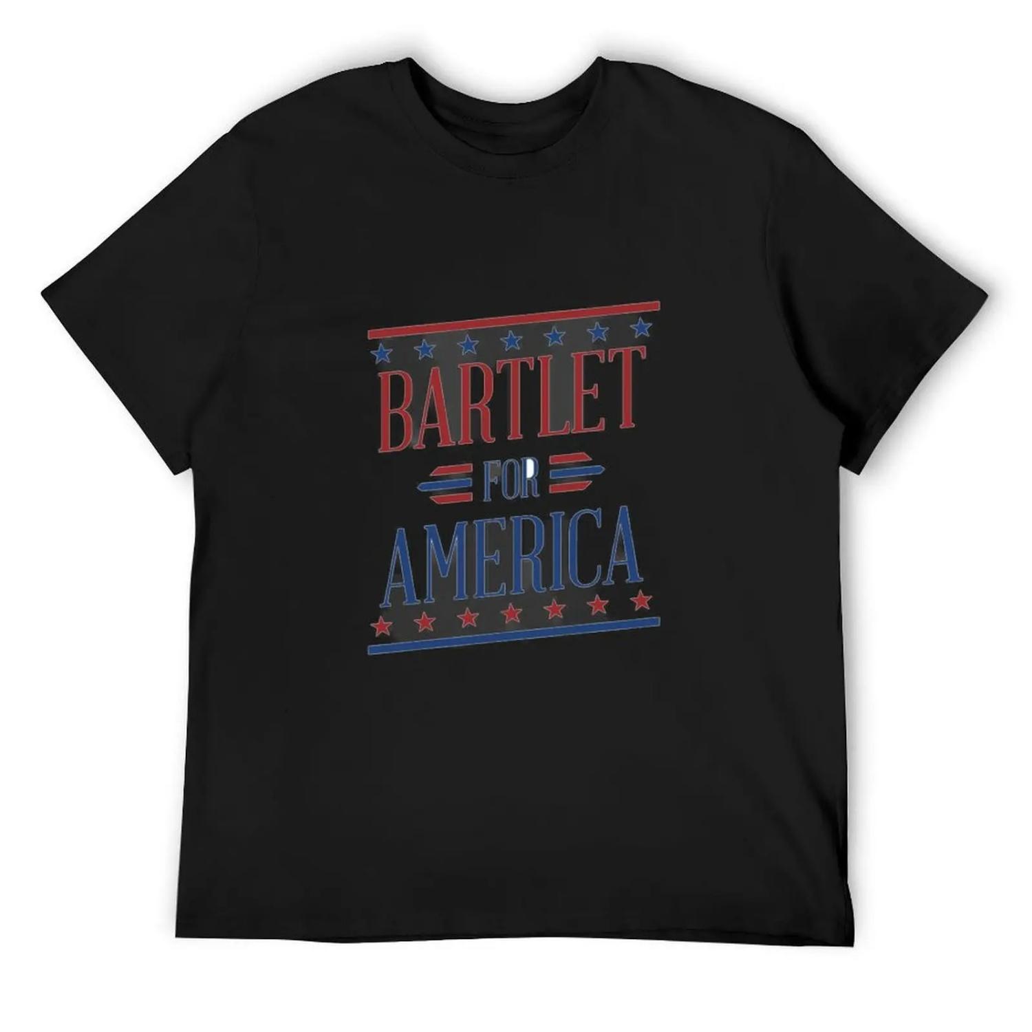Bartlet For America 2 T-Shirt custom shirt graphic tee shirt anime shirt T-shirt men S