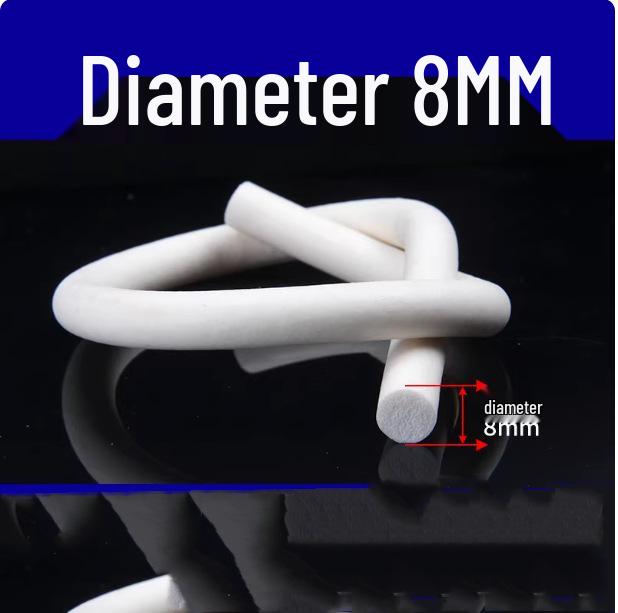 High-Temp Resistant Silicone Foam Rubber Strip - Anti-slip, Waterproof Sealing (2-5mm)