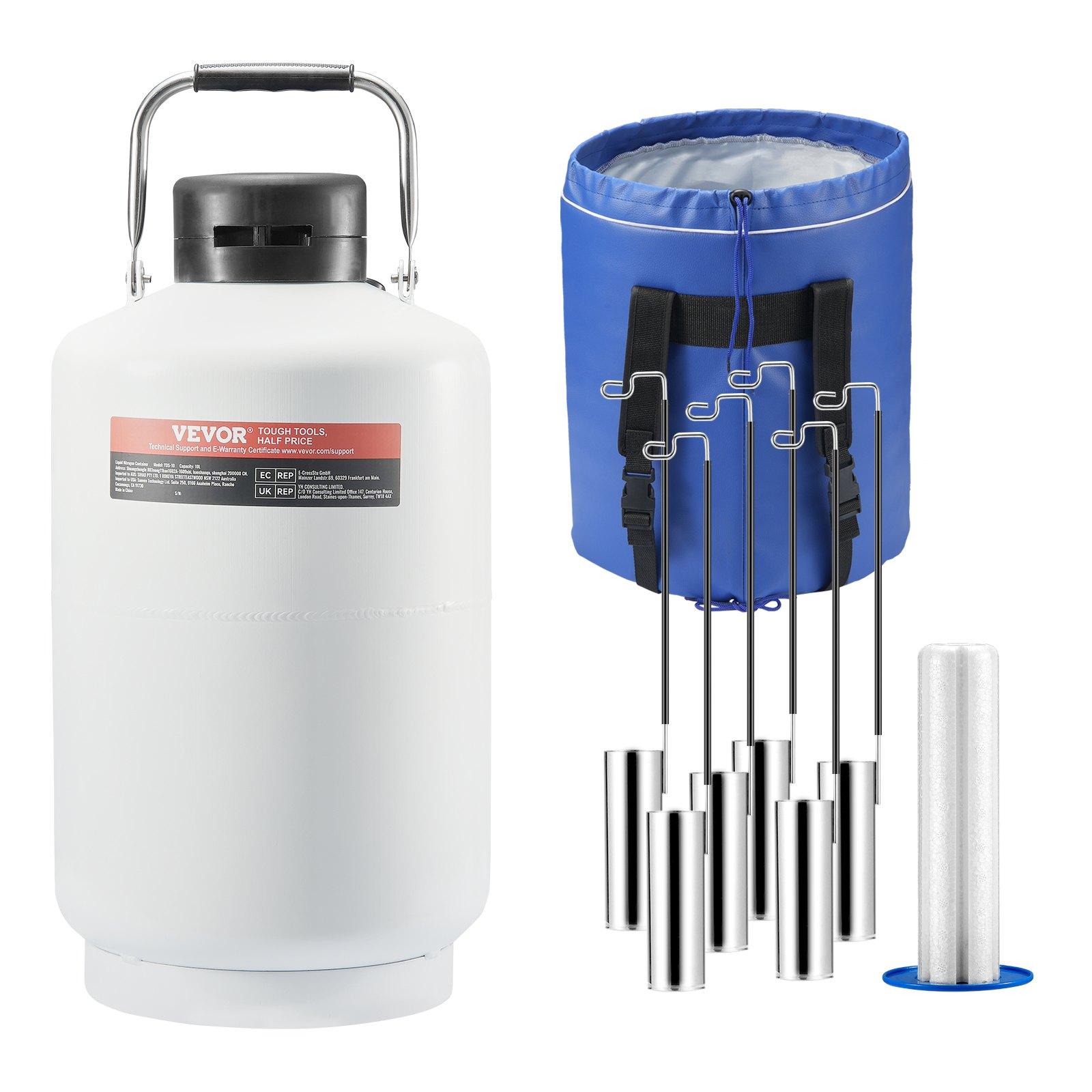 VEVOR Liquid Nitrogen Tank, 10 L