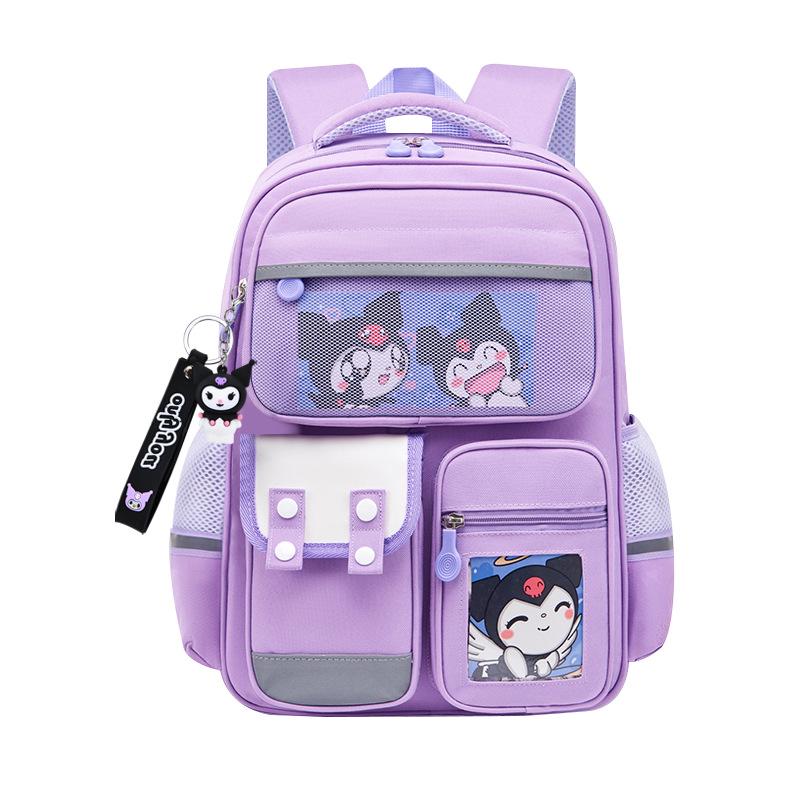 Capybara Large Capacity School Backpack for Boys & Girls Grades 1-6