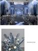 Artificial Wedding Aisle Flowers: Hotel Table Arrangements & Decorative Flower Balls for Stage and Welcome Area