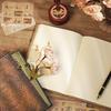 Retro Notebook 8 Style Themes classical notepads creative with copper lock design travel diaries  handbooks personalized gifts