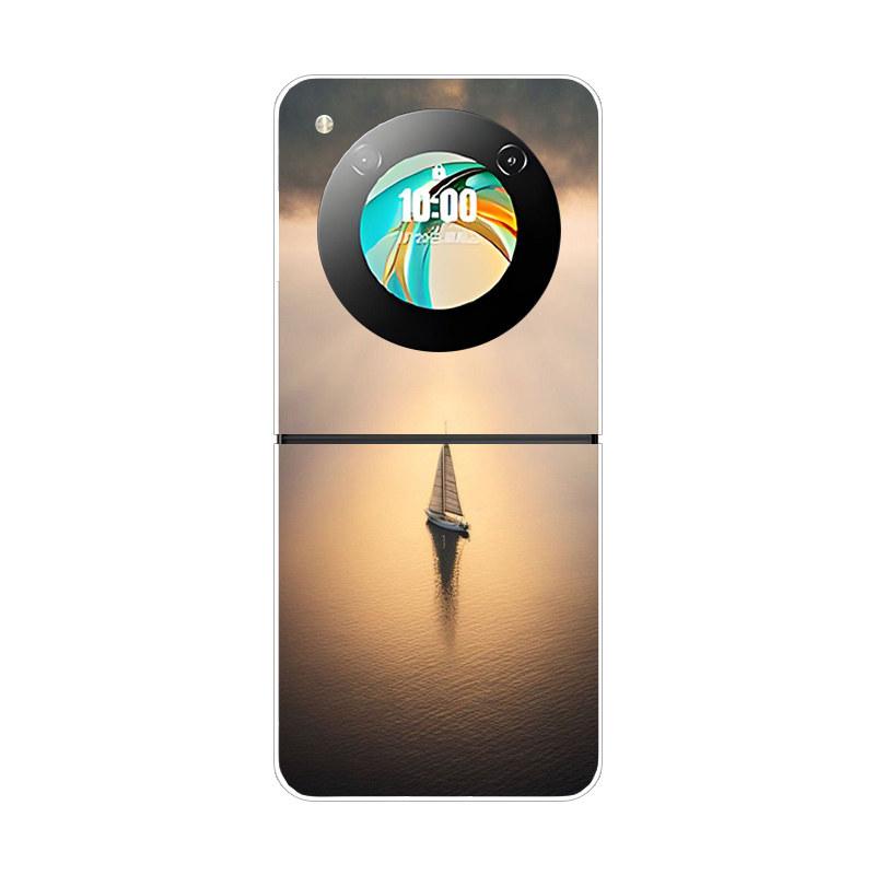 Phone Case For ZTE Nubia Flip Funda Coque For ZTE Libero Flip NubiaFlip Transparent Shockproof Hard PC Shell A304ZT Clear Capa
